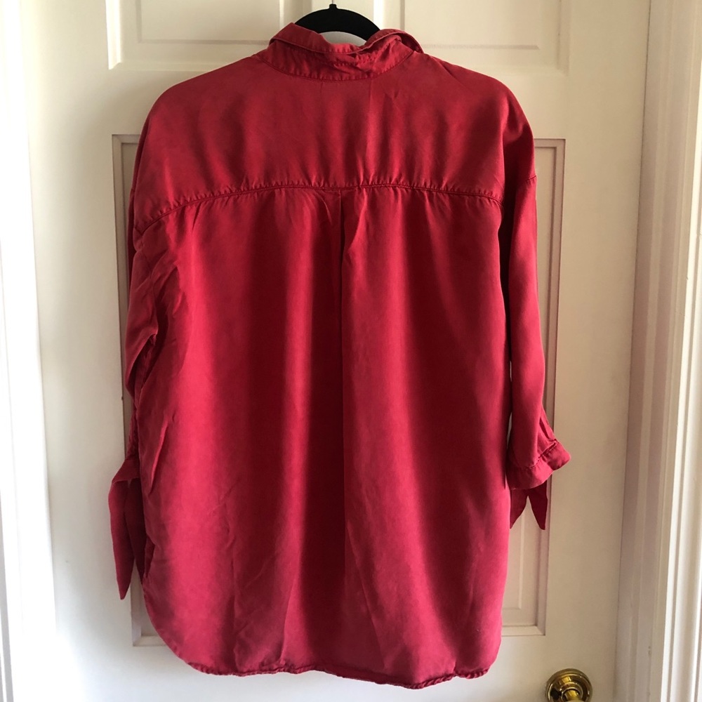 Thread & Supply Red Button Down( M ) - image 2